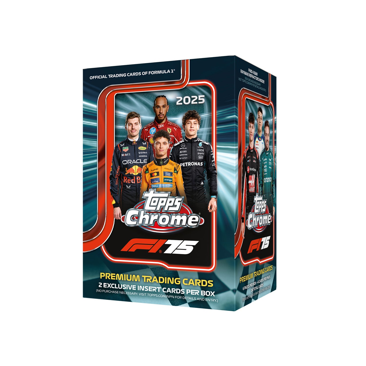 Topps Chrome Formula 1 Value Box 2025