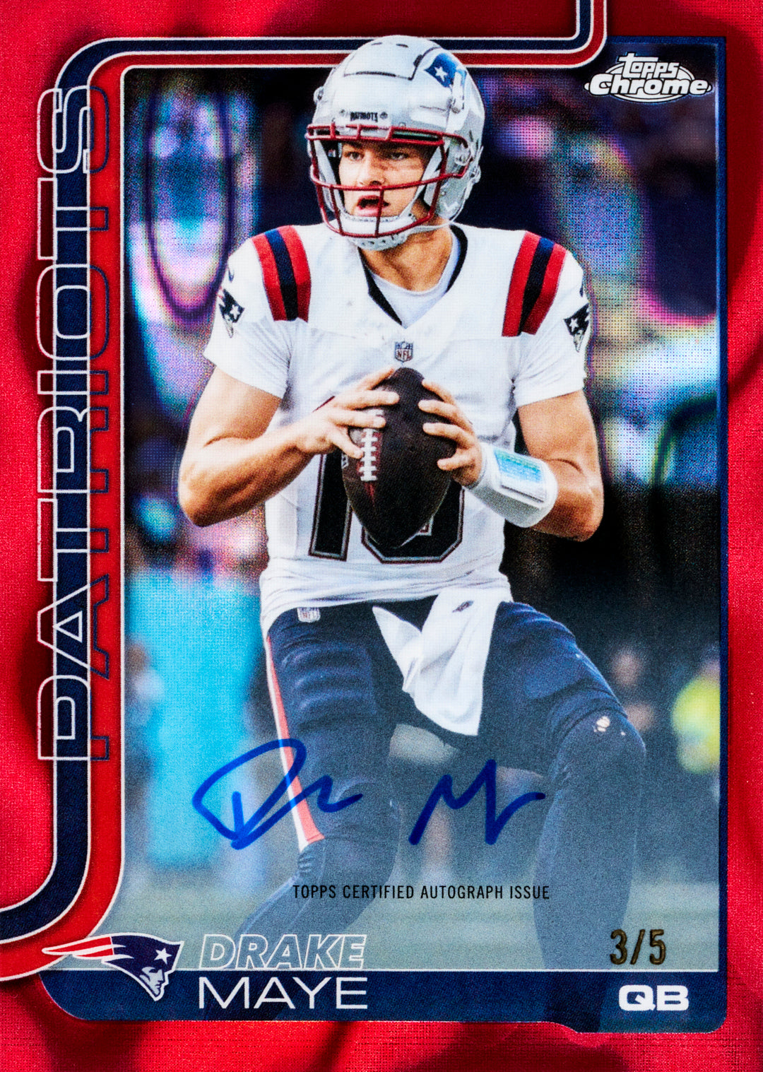 Topps Chrome Football Hobby Box 2025