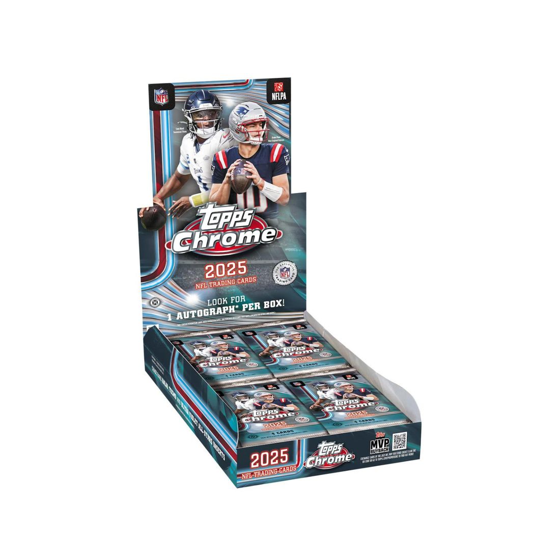 Topps Chrome Football Hobby Box 2025