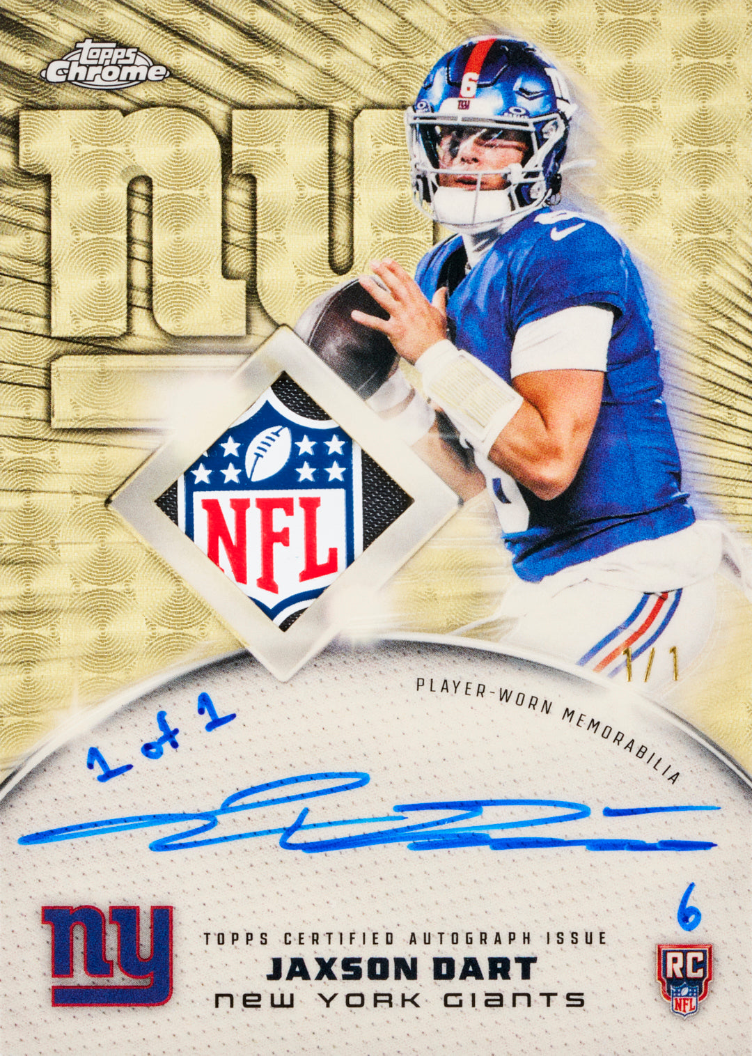 Topps Chrome Football Hobby Box 2025