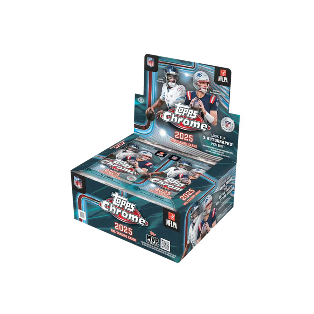 Topps Chrome Football NFL Jumbo Hobby Box 2025
