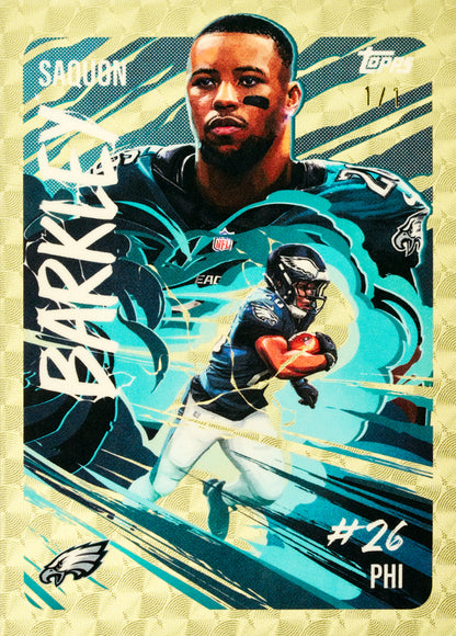 Topps Chrome Football Hobby Box 2025