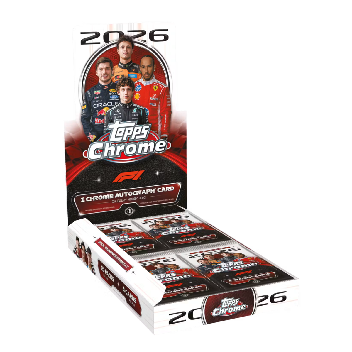 Topps Chrome Formula 1 Hobby Box 2026