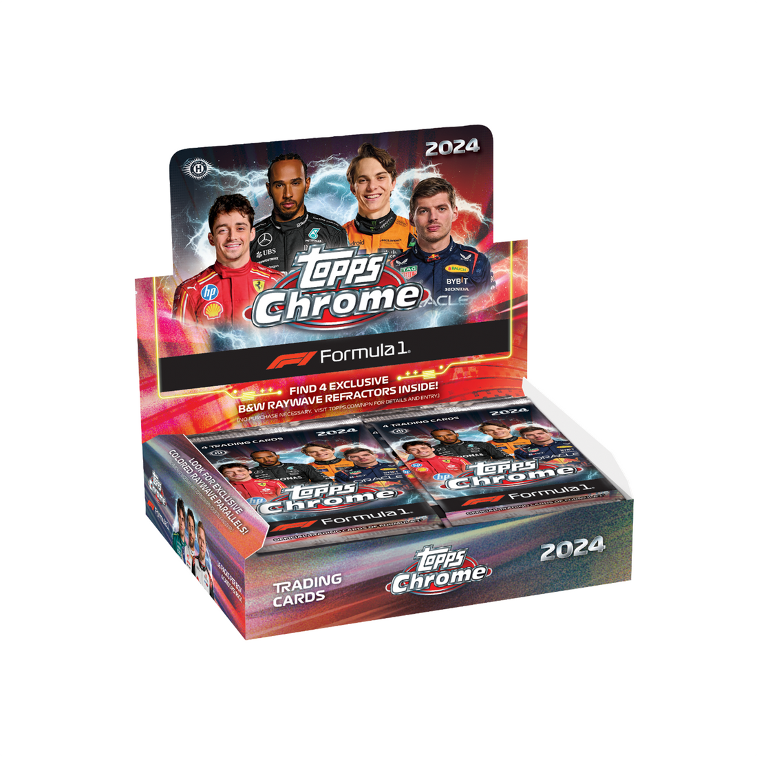 Topps Chrome Formula 1 Qualifying Lap Box 2024