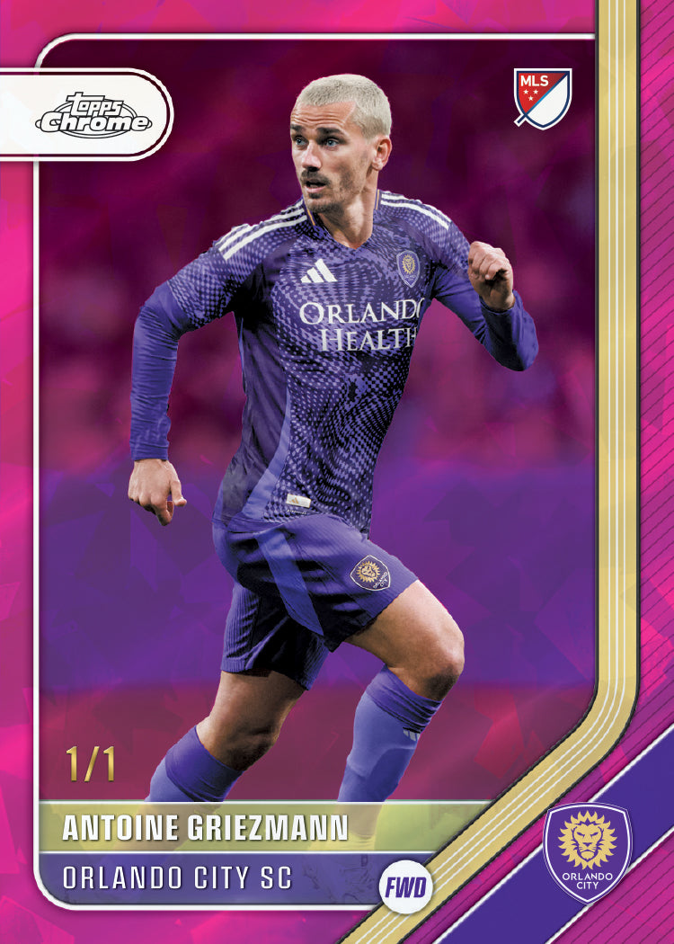 Topps Chrome MLS Sapphire Box 2026