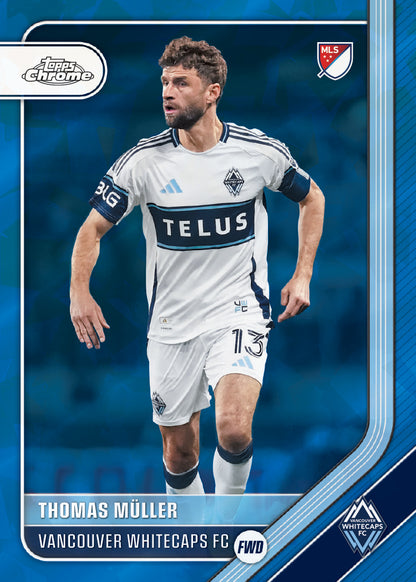 Topps Chrome MLS Sapphire Box 2026