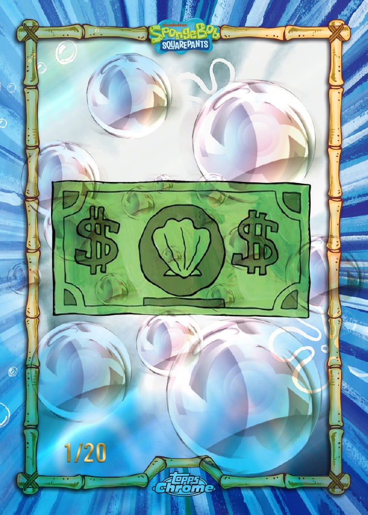 Topps Chrome Spongebob Value Box 2025