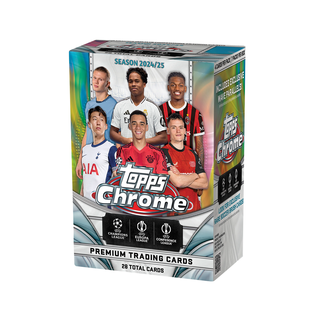 Topps Chrome UEFA Club Competitions Value Box 2024/2025