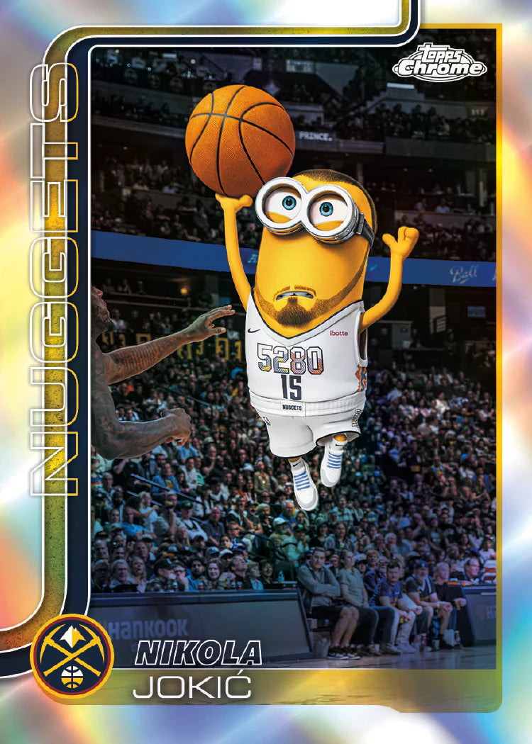 Topps Chrome Updates NBA Value Box 2025/2026