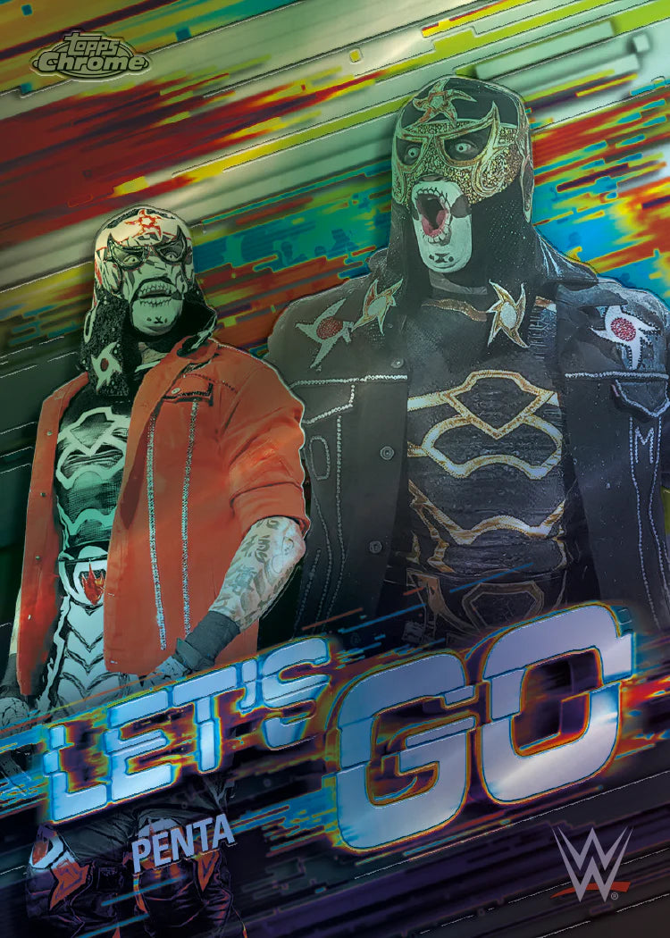 Topps Chrome WWE Mega Box 2026