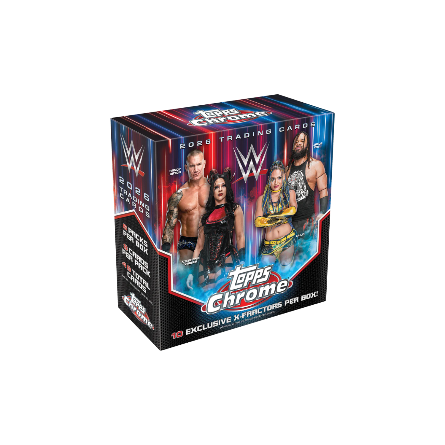 Topps Chrome WWE Mega Box 2026