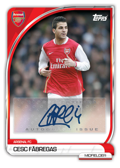 Topps Arsenal London 2025/26 Collector Tin
