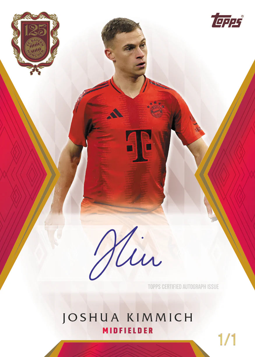 Topps FC Bayern 125th Anniversary 2024/25 Hobby Box
