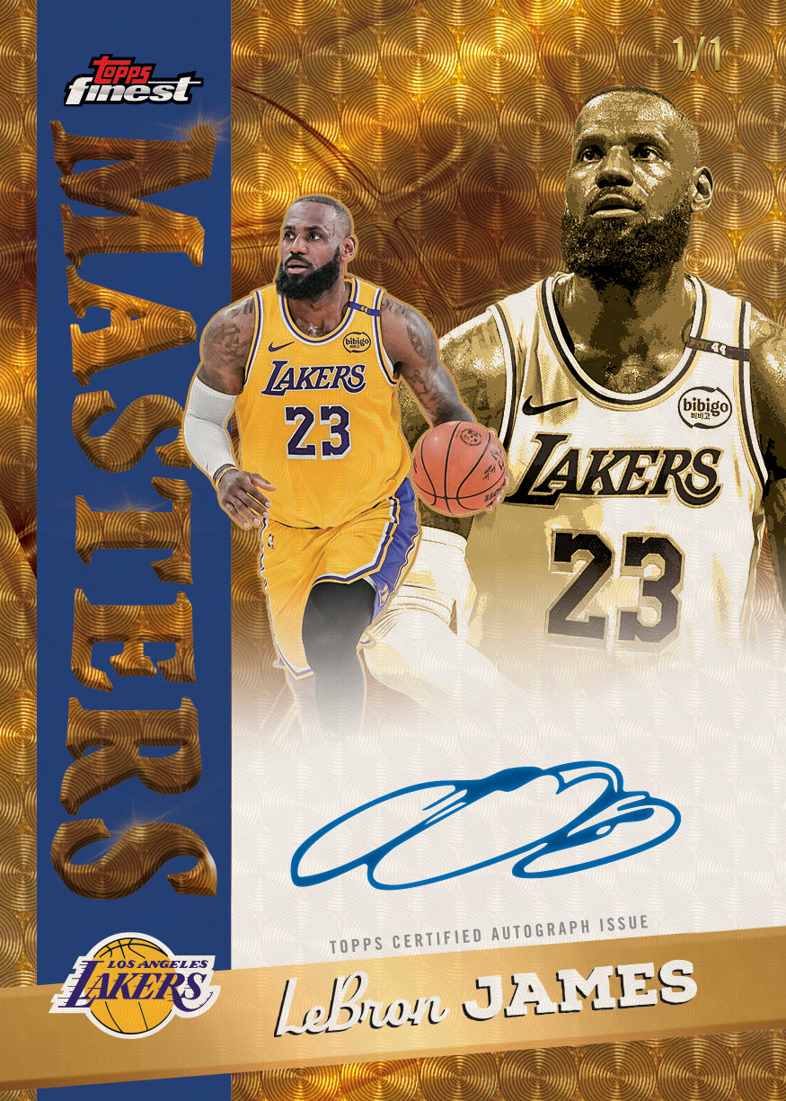 Topps Finest Basketball Hobby Box 2025/2026