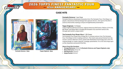 Topps Finest Fantastic Four 2026 - Hobby Box