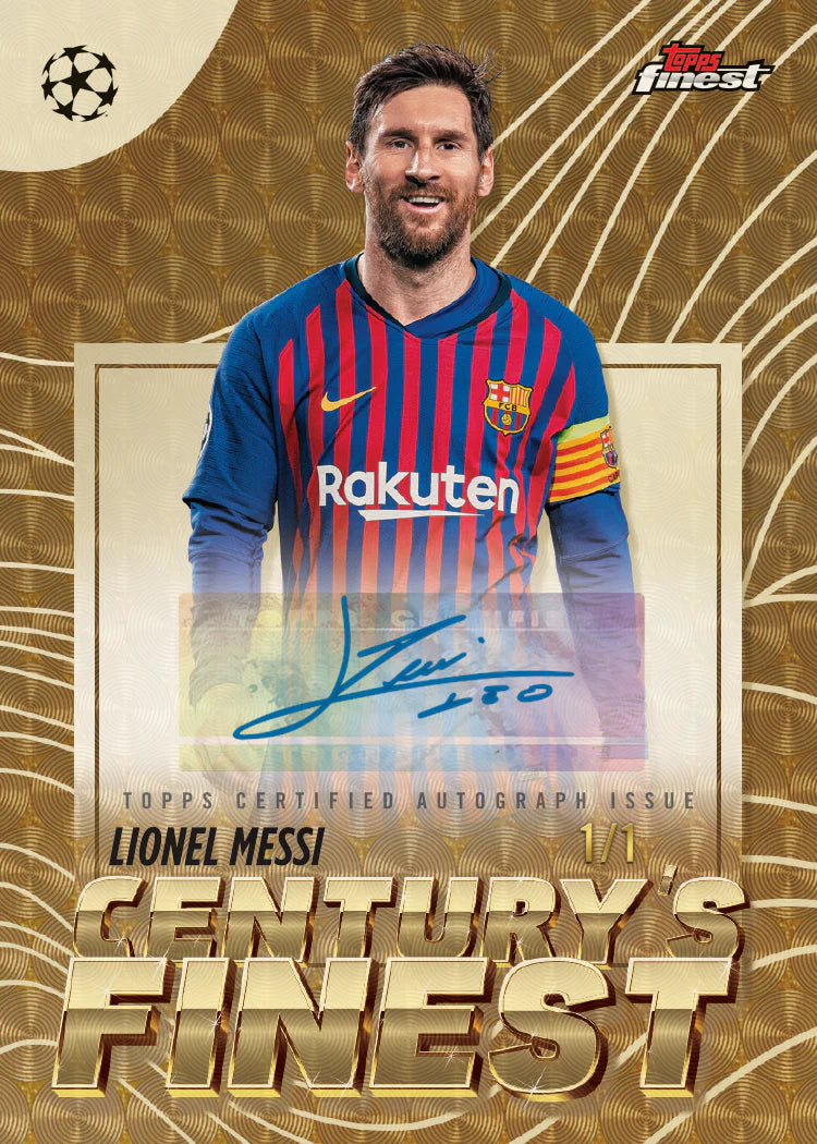 Topps Finest UCC Hobby Box 2025/2026