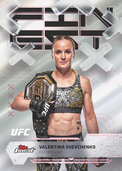 Topps Finest UFC Hobby Box 2025