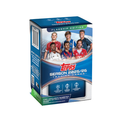Topps Flagship Uefa Club Competitions Value Box 2025/2026