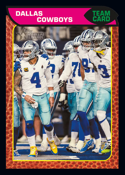 Topps Heritage NFL Value Box 2026