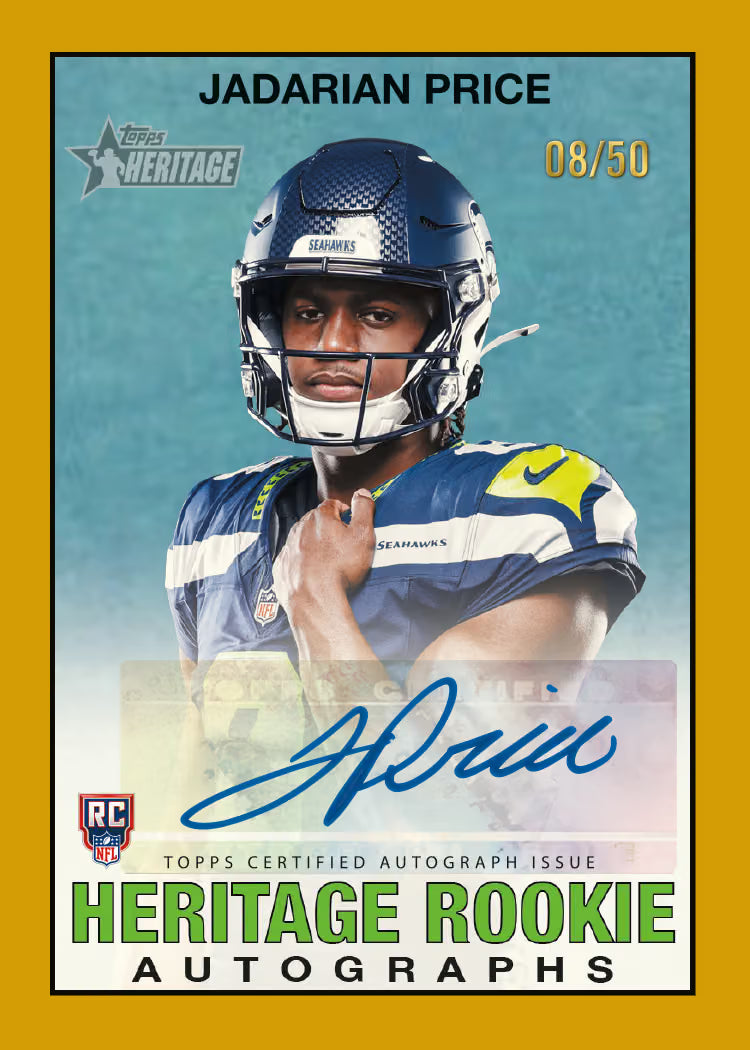 Topps Heritage NFL Hobby Box 2026