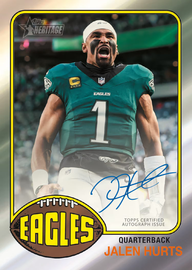 Topps Heritage NFL Value Box 2026