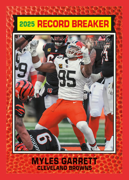 Topps Heritage NFL Hobby Box 2026