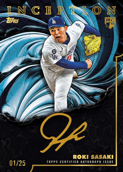 Topps Inception Baseball Hobby Box 2025