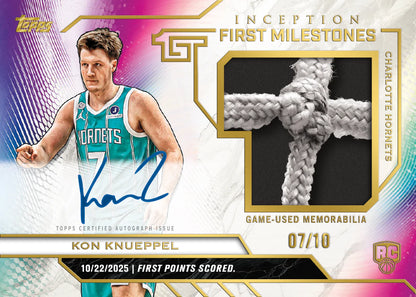 Topps Inception NBA Basketball Hobby Box 2025/2026