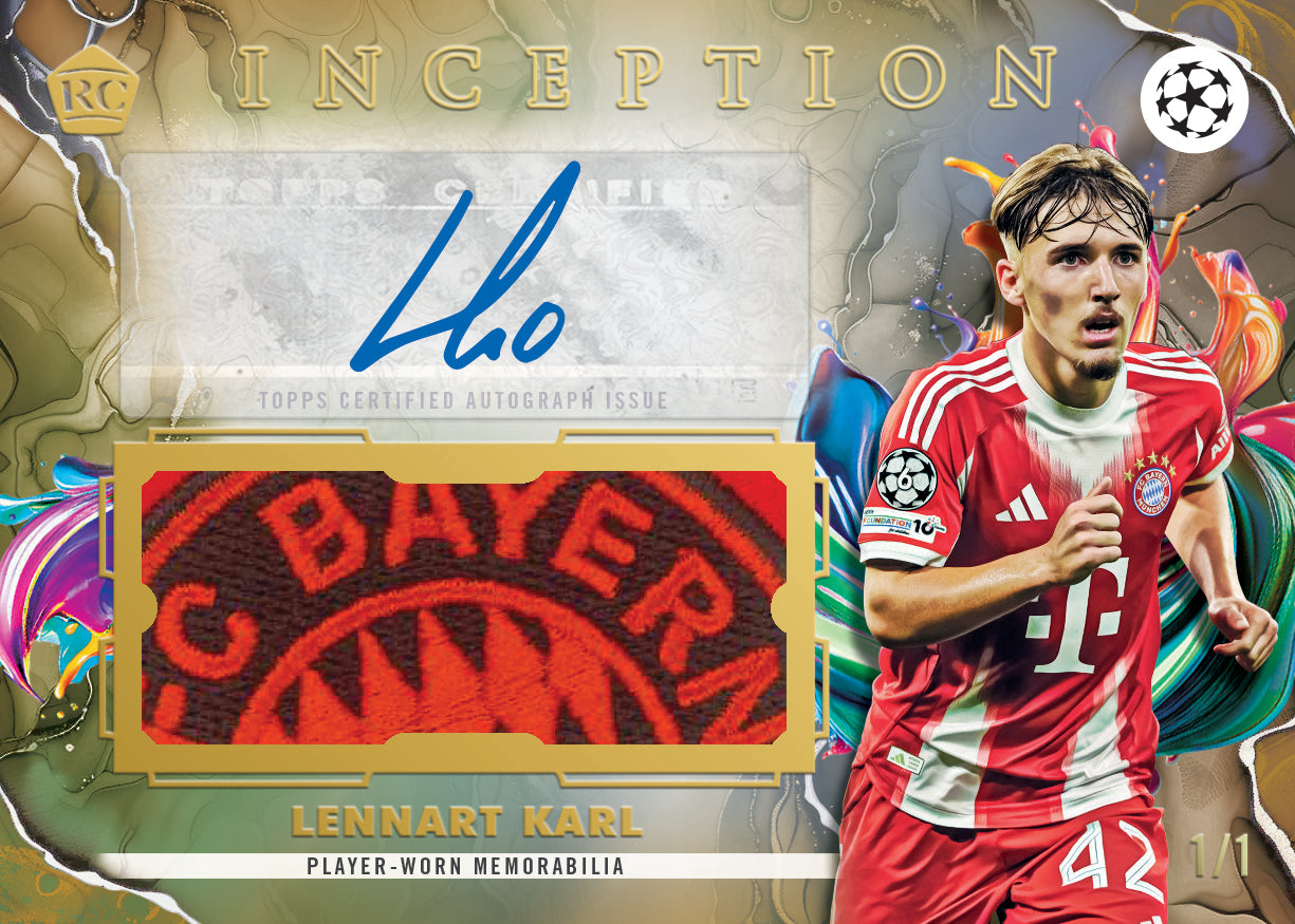 Topps Inception UCC Hobby Box 2025/2026