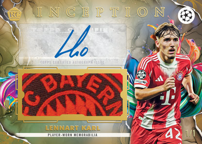 Topps Inception UCC Hobby Box 2025/2026