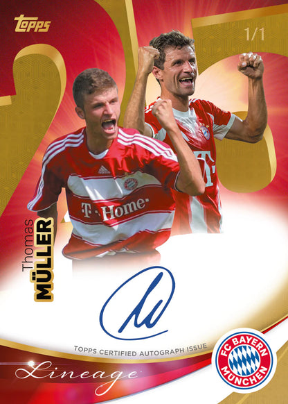 Topps Lineage FC Bayern München Hobby Box 2025/2026