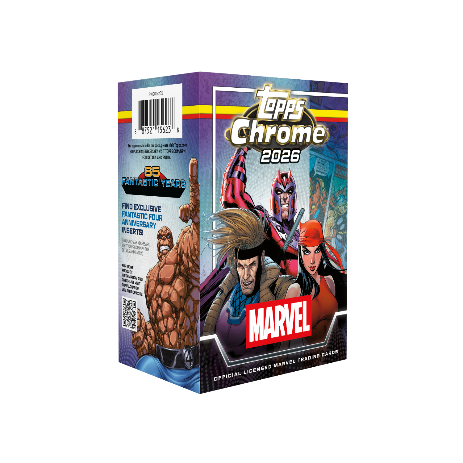 Topps Marvel Comics Chrome Value Box 2026