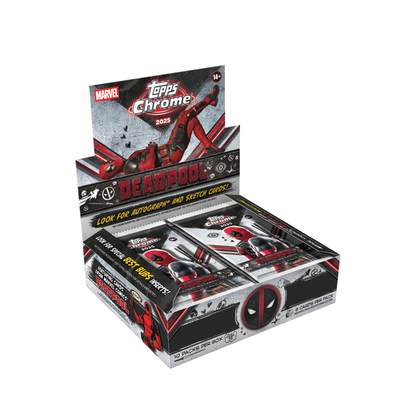 Topps Marvel Deadpool Chrome Hobby Box 2025
