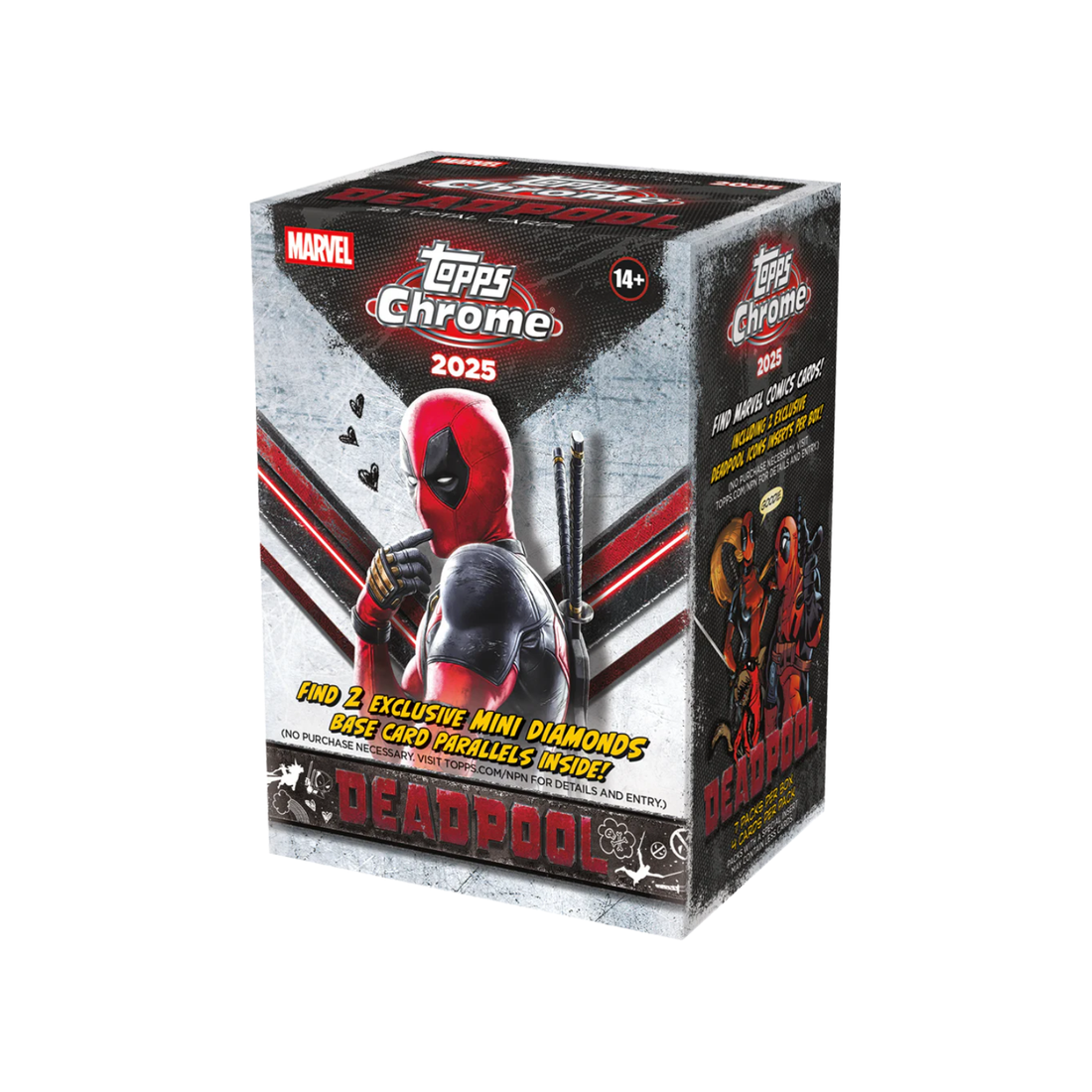 Topps Marvel Deadpool Chrome Value Box 2025