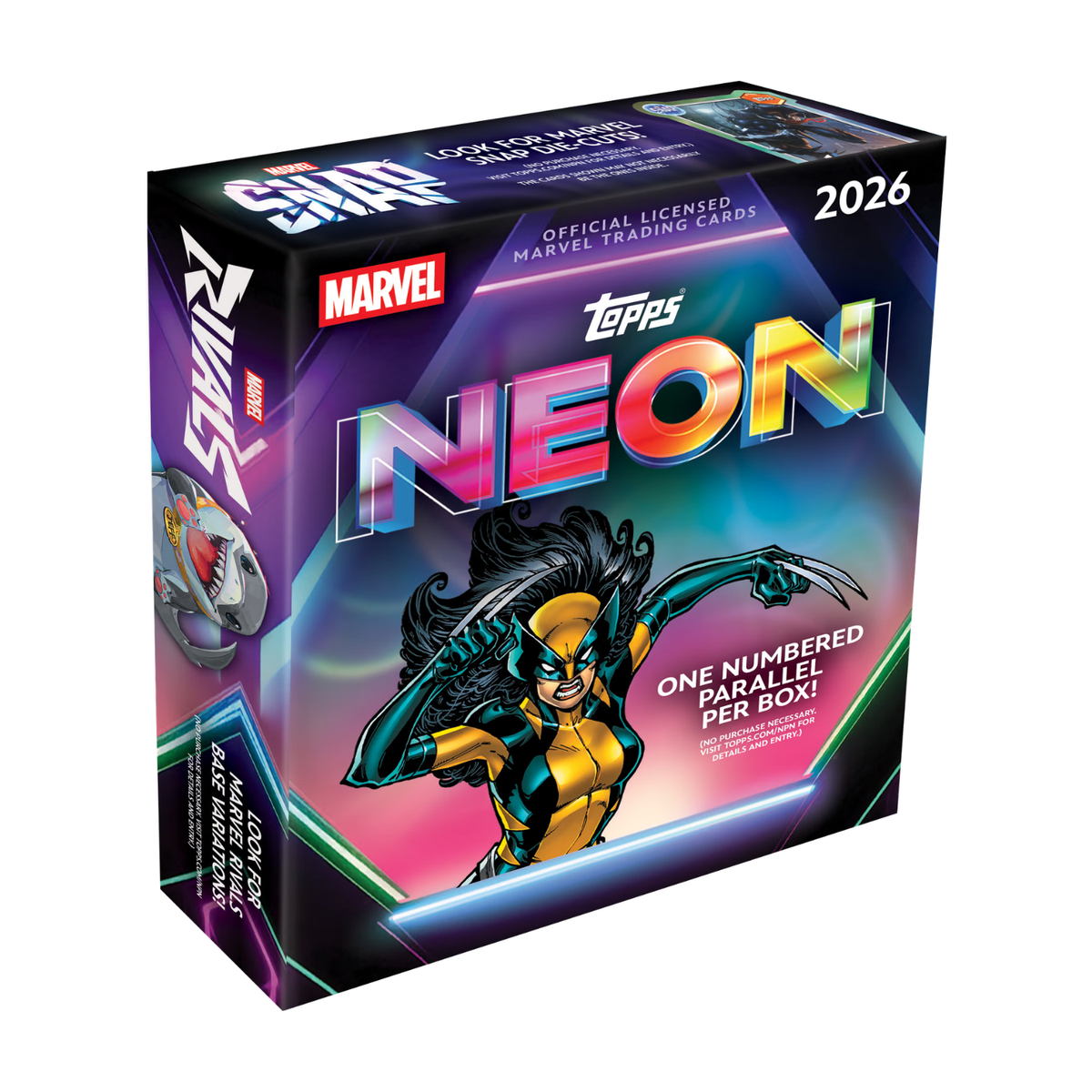 Topps Marvel Neon Mega Box 2026
