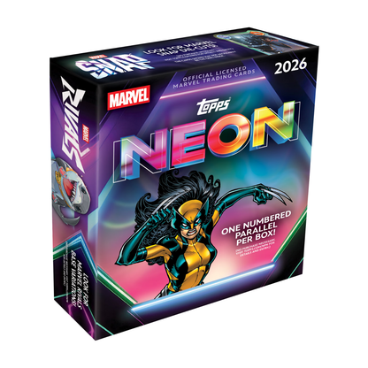 Topps Marvel Neon Mega Box 2026