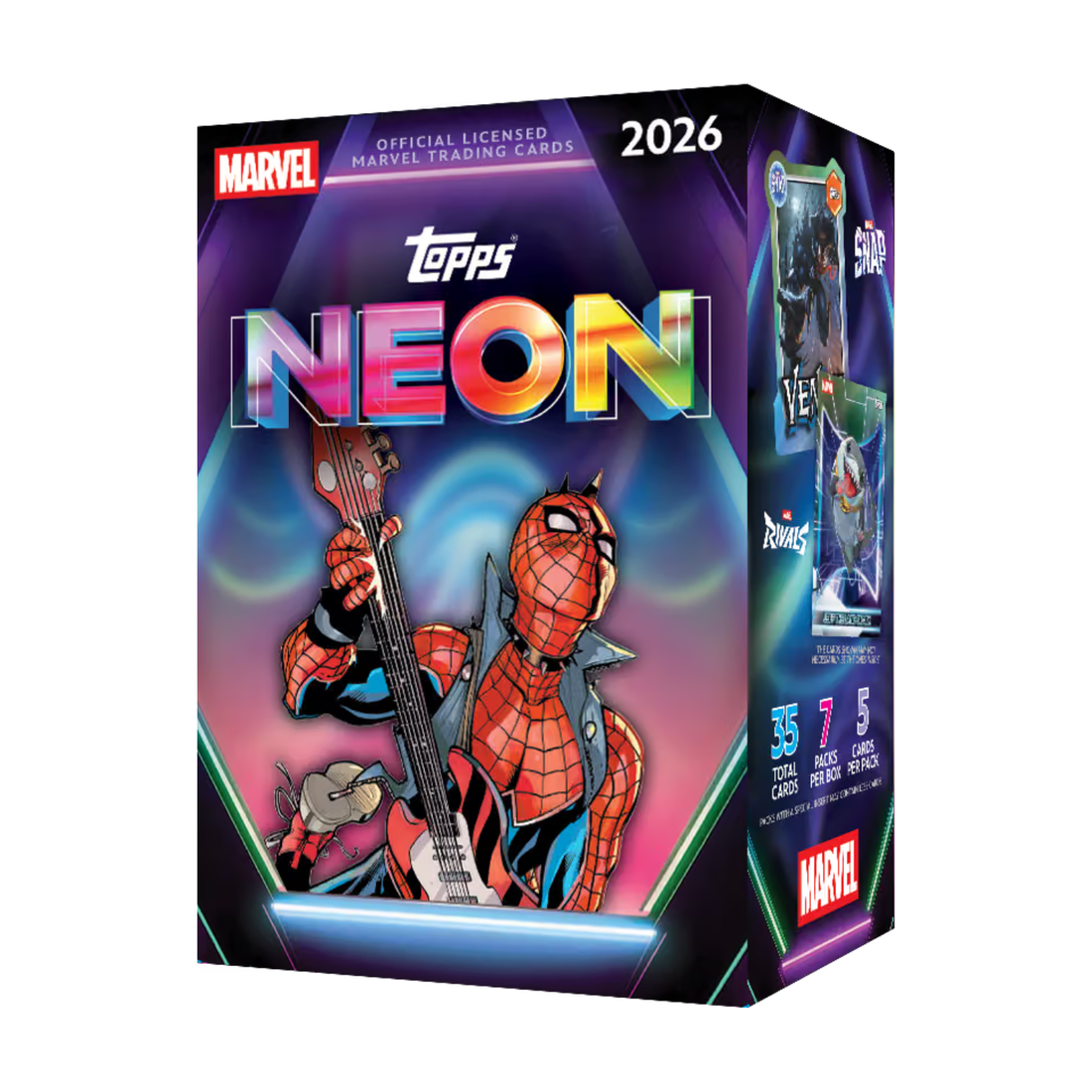 Topps Marvel Neon Value Box 2026