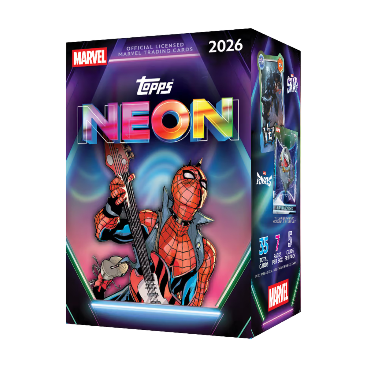 Topps Marvel Neon Value Box 2026
