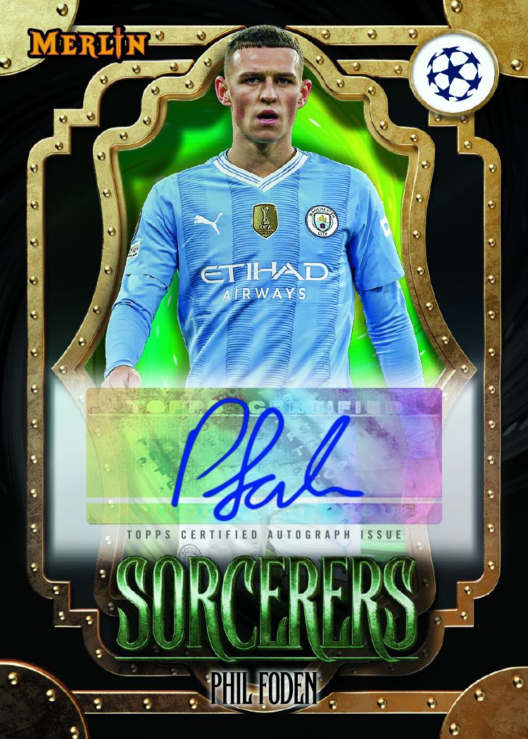 Topps Merlin Chrome UEFA Club Competitions Hobby Box 23/24