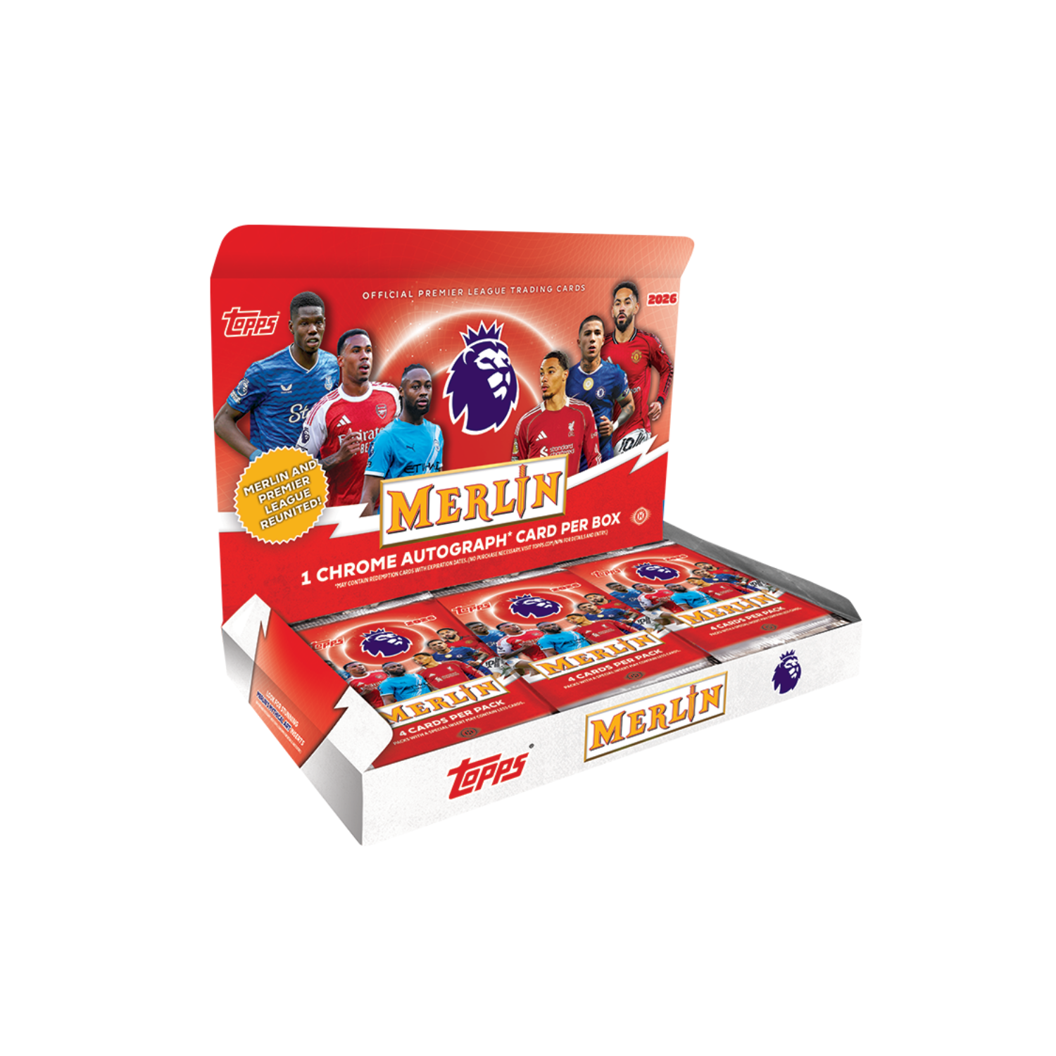 Topps Merlin Premier League Hobby Box 2025/2026
