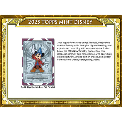 Topps Mint Disney Hobby Box 2025