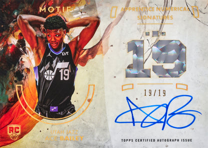Topps Motif Basketball Hobby Box 25/26