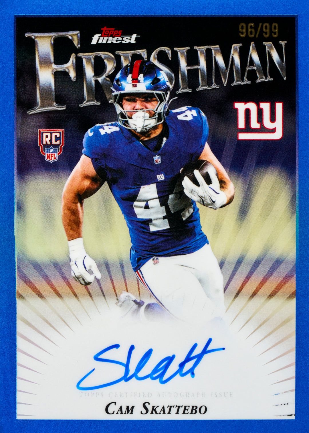 Topps NFL Finest Hobby Box 2025