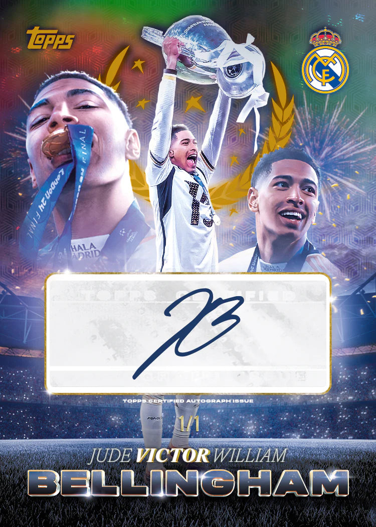 Topps Real Madrid Los Blancos Hobby Box 2025/2026