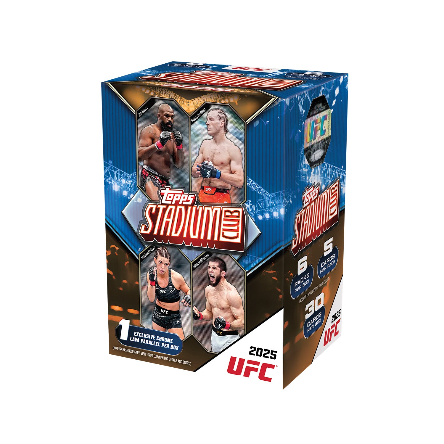 Topps Stadium Club UFC Value Box 2025 | deichcards.de