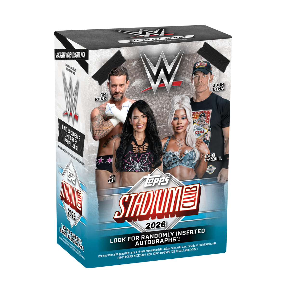 Topps Stadium Club WWE Value Box 2026