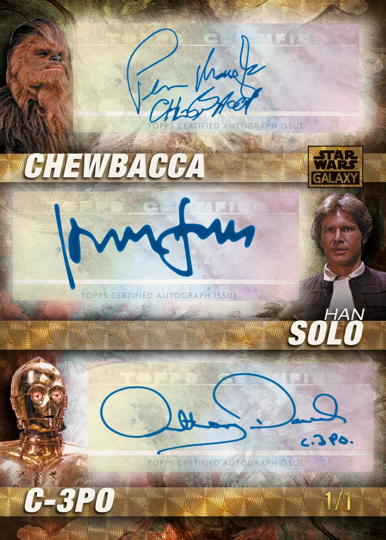 Topps Star Wars Chrome Galaxy Hobby Box 2026