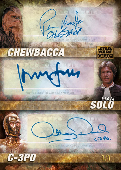 Topps Star Wars Chrome Galaxy Hobby Box 2026