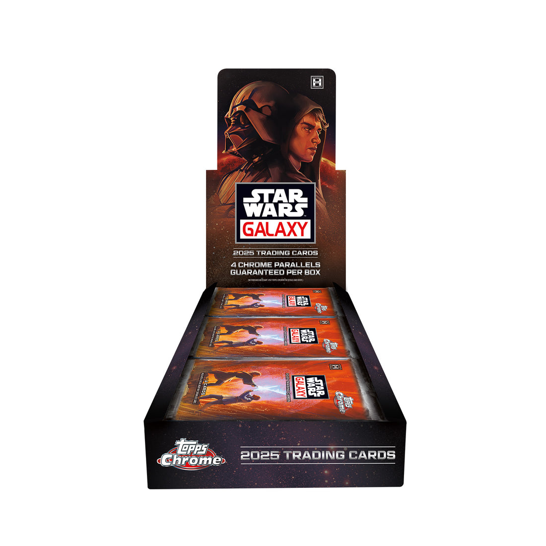 Topps Star Wars Chrome Galaxy Hobby Box 2025