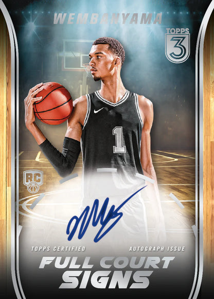 Topps Three Basketball Hobby Box 23/24